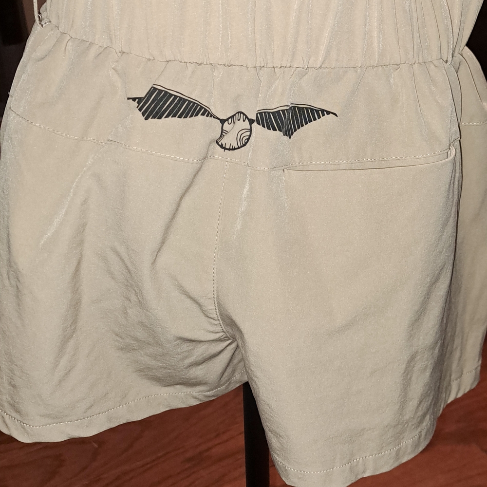 Warner Bros. Harry Potter Beige Cargo Shorts - Picture 2 of 2